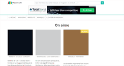Desktop Screenshot of magasins-lille.com
