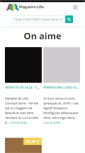 Mobile Screenshot of magasins-lille.com